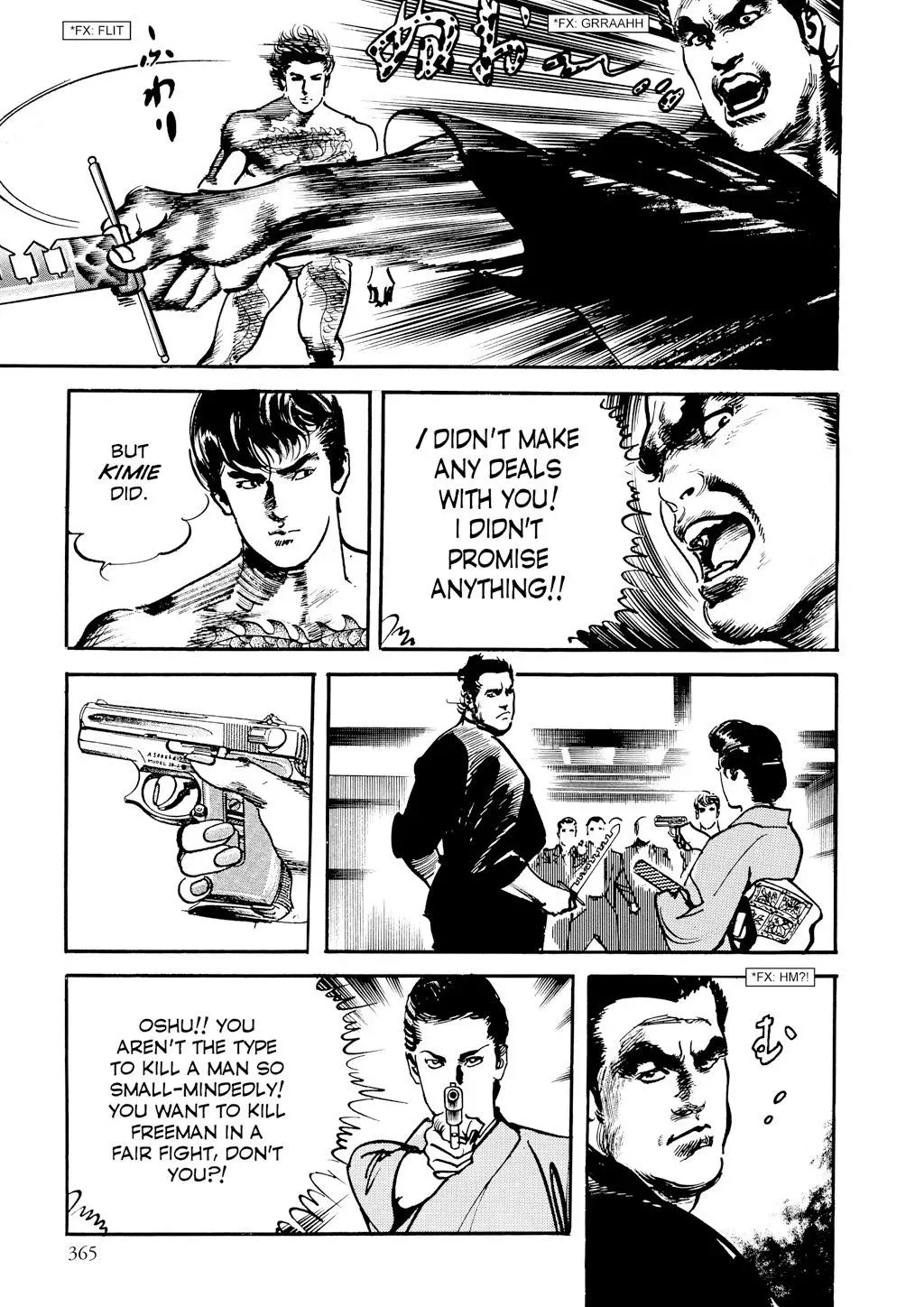 Read Crying Freeman chapter 58 image 10 on Lezhin