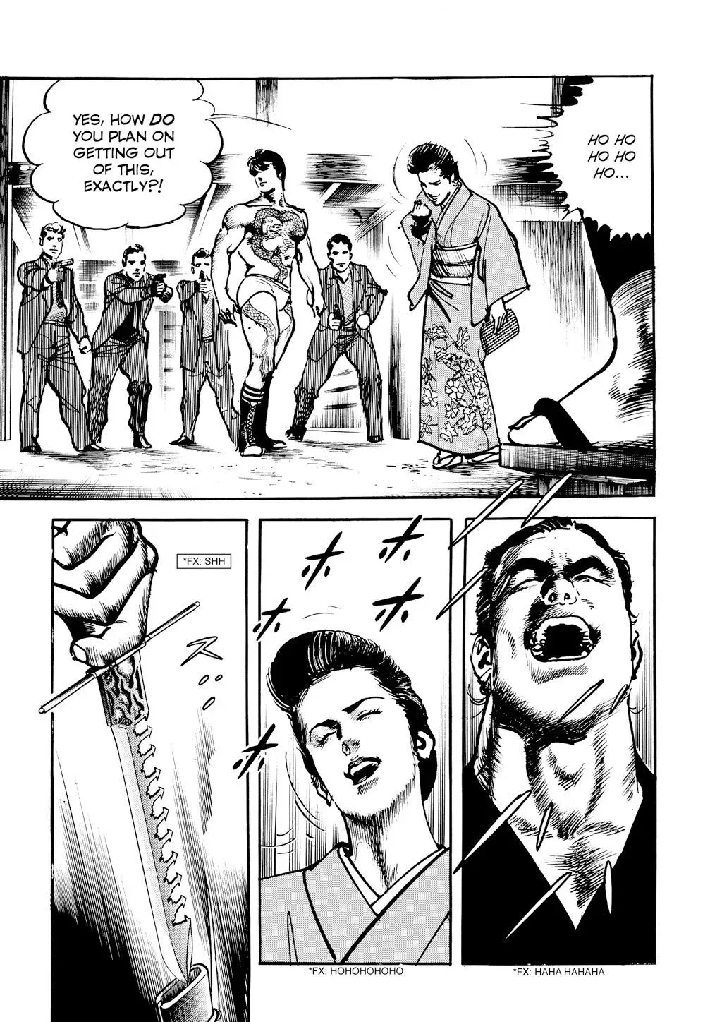 Read Crying Freeman chapter 58 image 2 on Lezhin