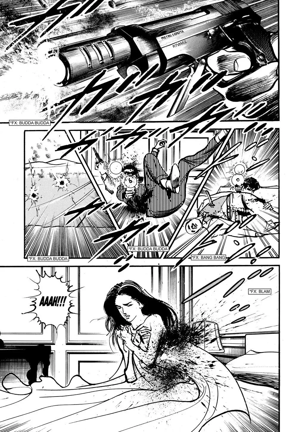 Read Crying Freeman chapter 6 image 20 on Lezhin