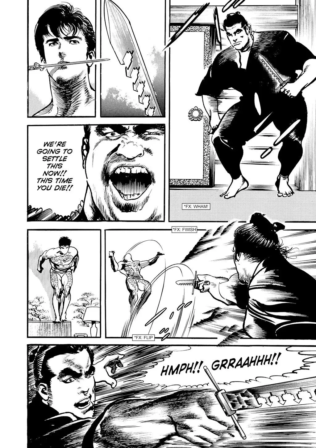 Read Crying Freeman chapter 60 image 15 on Lezhin