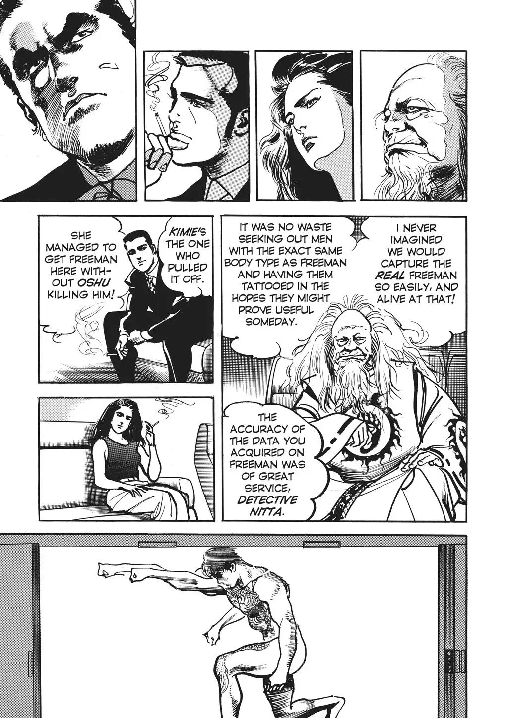 Read Crying Freeman chapter 61 image 6 on Lezhin
