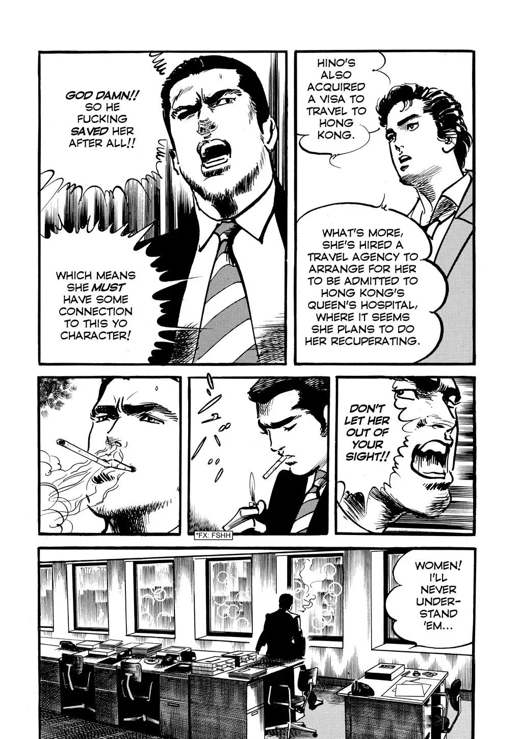 Read Crying Freeman chapter 7 image 19 on Lezhin