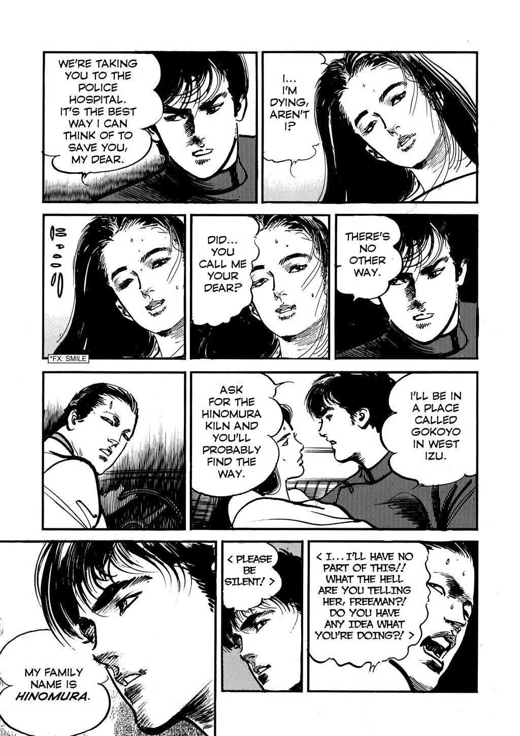 Read Crying Freeman chapter 7 image 6 on Lezhin