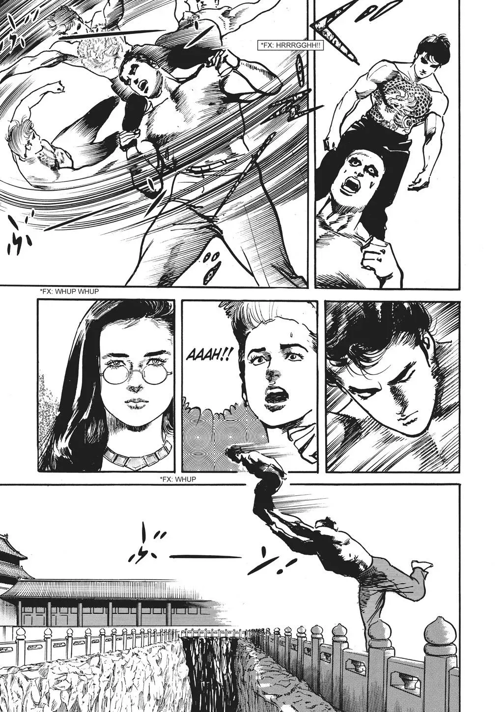 Read Crying Freeman chapter 70 image 8 on Lezhin