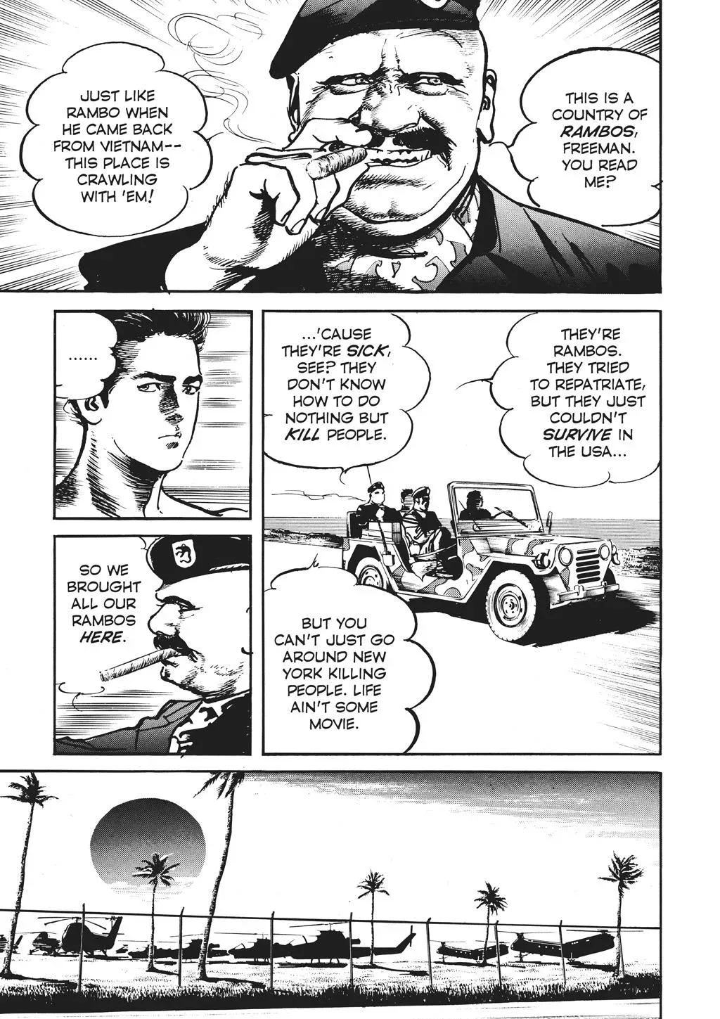 Read Crying Freeman chapter 79 image 9 on Lezhin