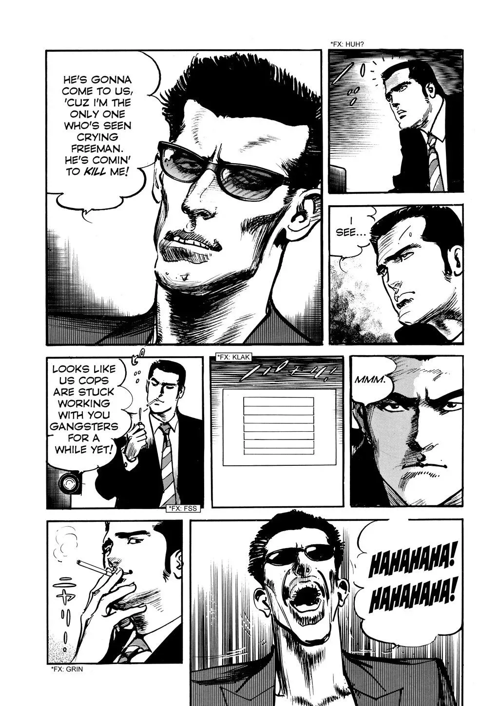 Read Crying Freeman chapter 8 image 11 on Lezhin