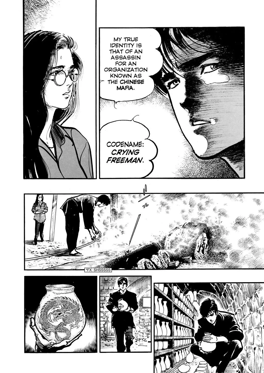 Read Crying Freeman chapter 8 image 19 on Lezhin