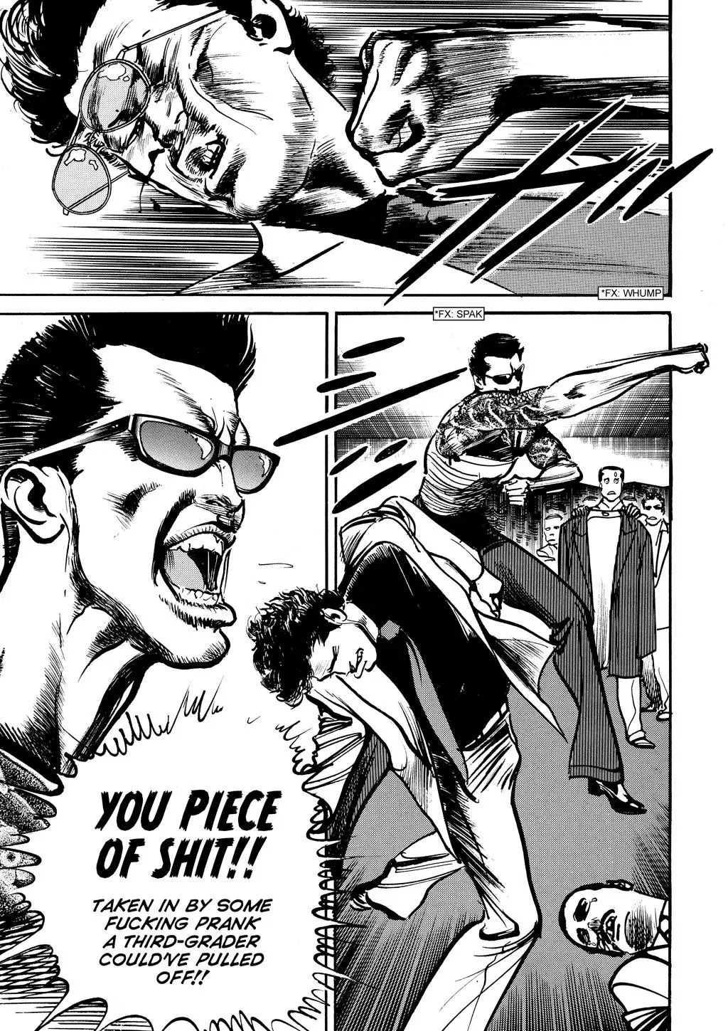 Read Crying Freeman chapter 8 image 8 on Lezhin