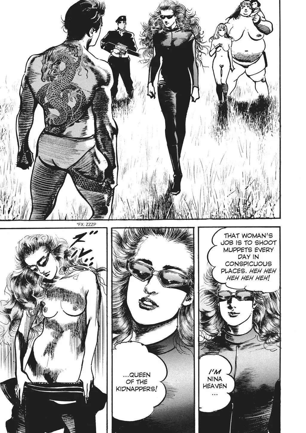 Read Crying Freeman chapter 80 image 8 on Lezhin