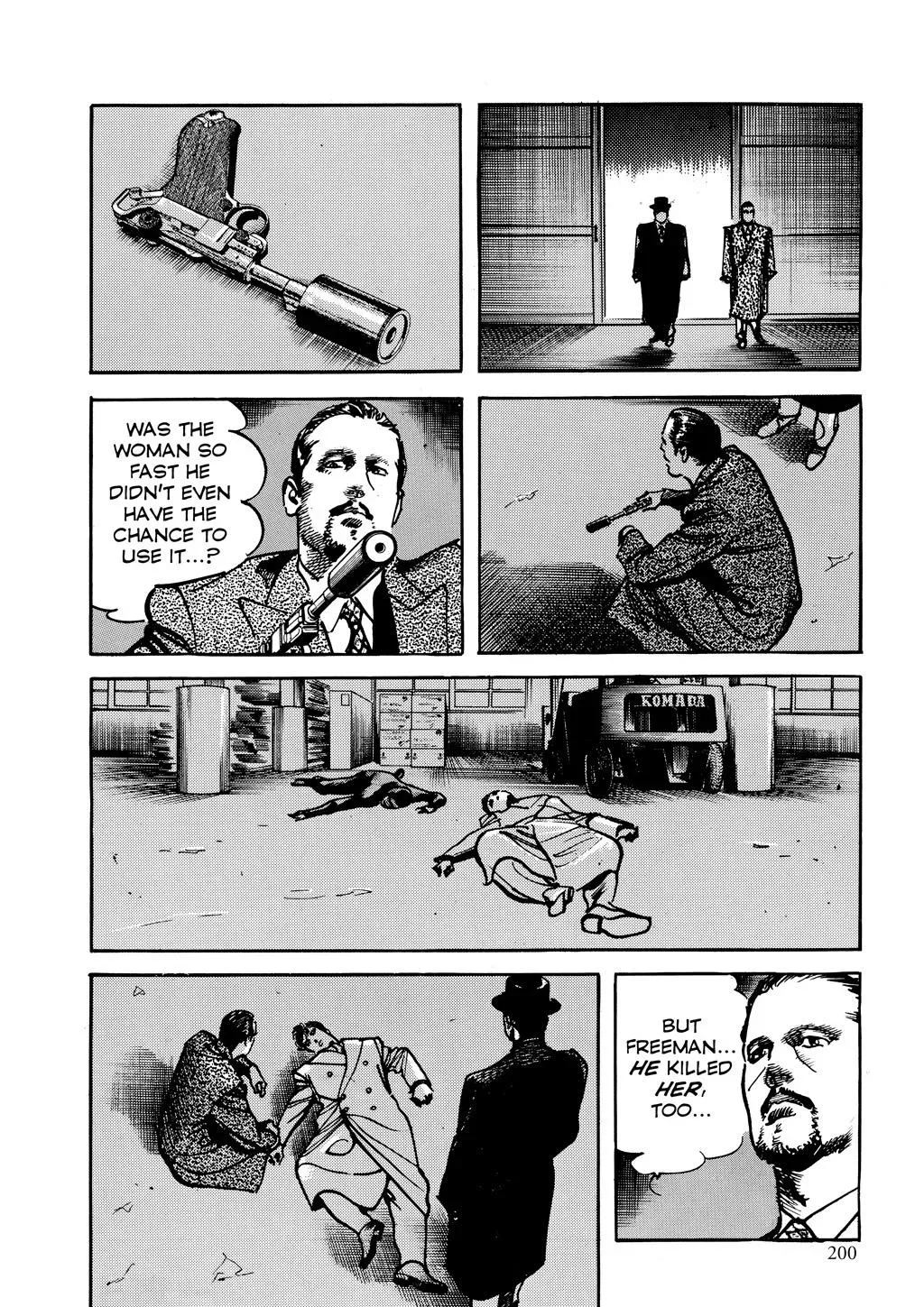 Read Crying Freeman chapter 93 image 15 on Lezhin
