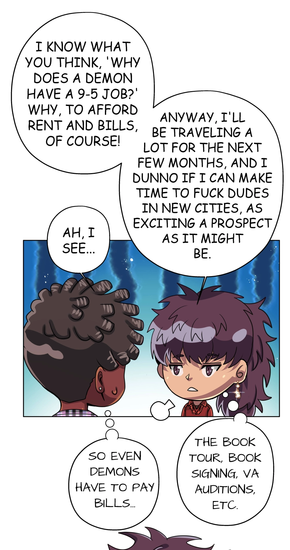 Read Cube x Cursed x Curious chapter 16 image 17 on Lezhin