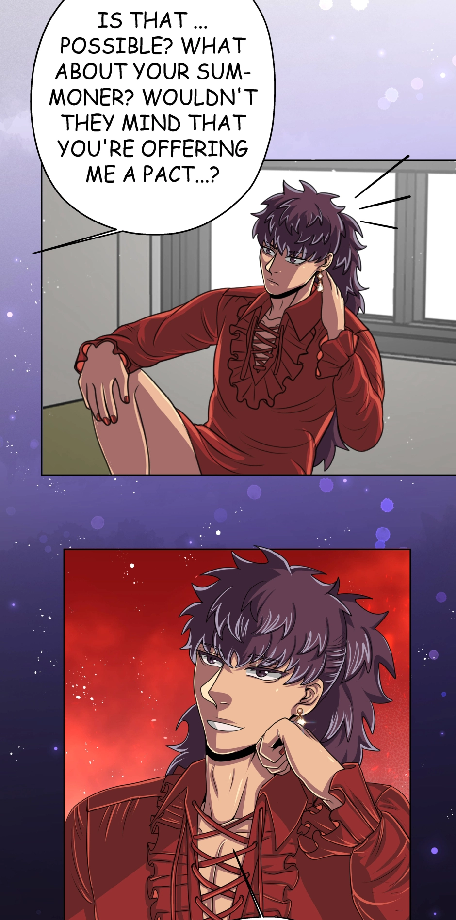 Read Cube x Cursed x Curious chapter 17 image 1 on Lezhin