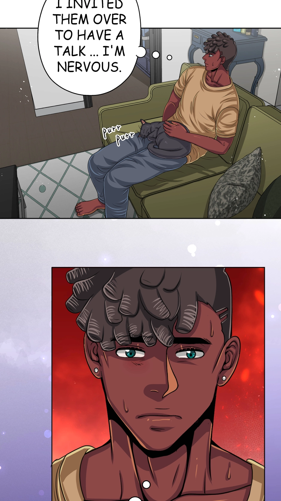 Read Cube x Cursed x Curious chapter 18 image 1 on Lezhin