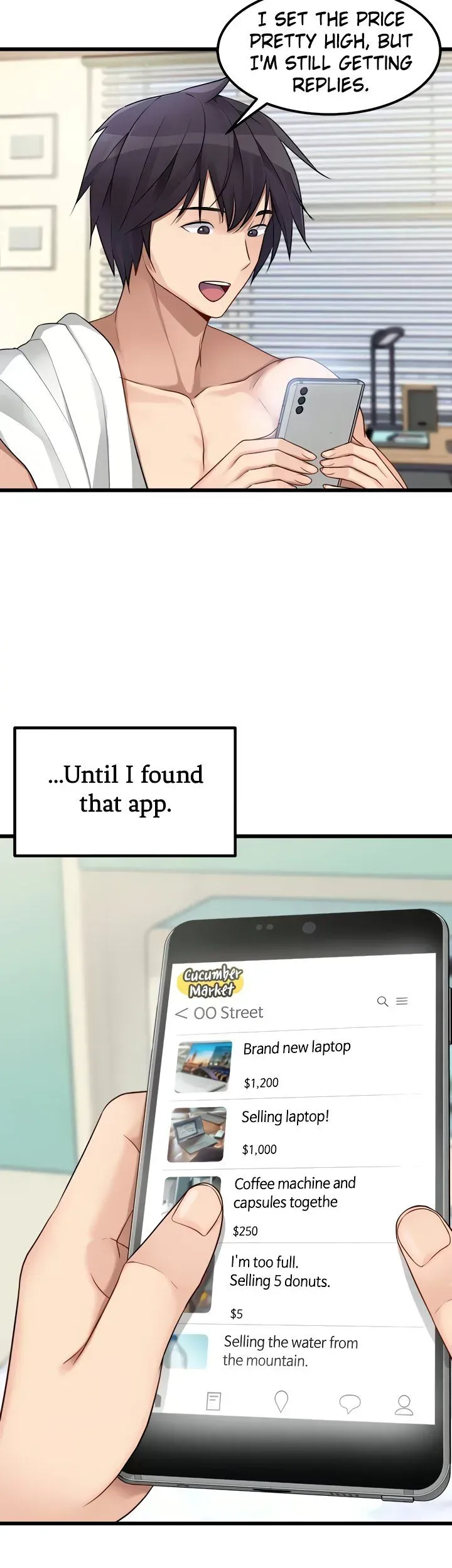 Read Cucumber Market chapter 1 image 14 on Lezhin