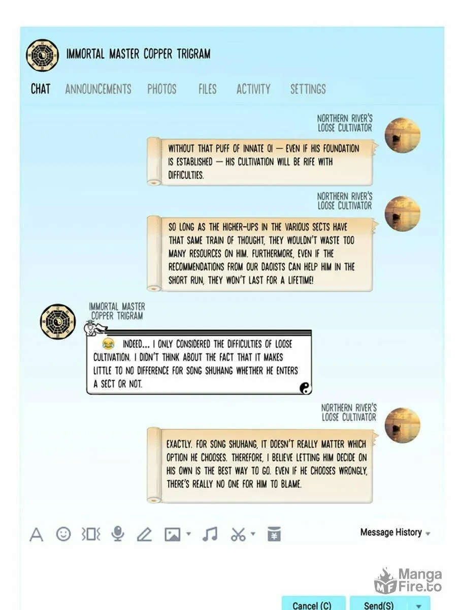 Read Cultivation Chat Group chapter 19 image 2 on Lezhin