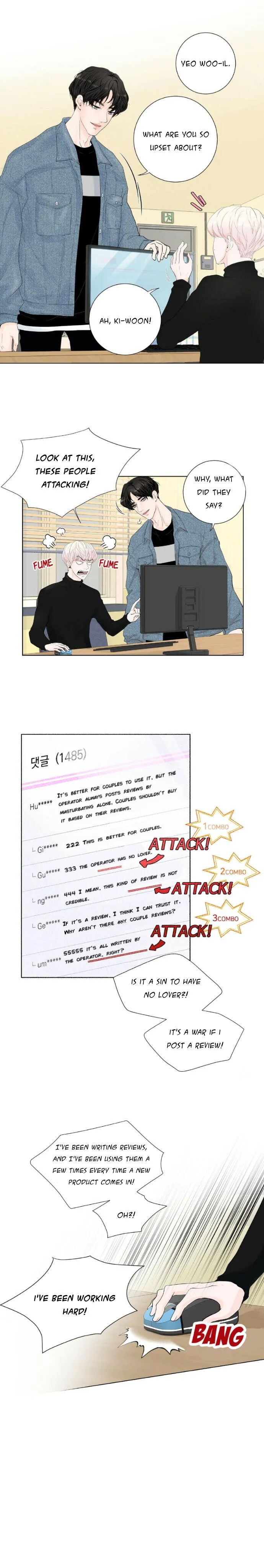 Read Curious about the Review? chapter 1 image 6 on Lezhin