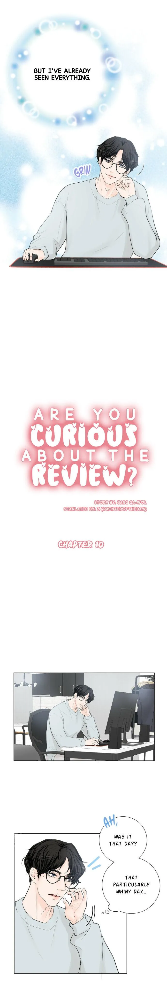Read Curious about the Review? chapter 10 image 3 on Lezhin