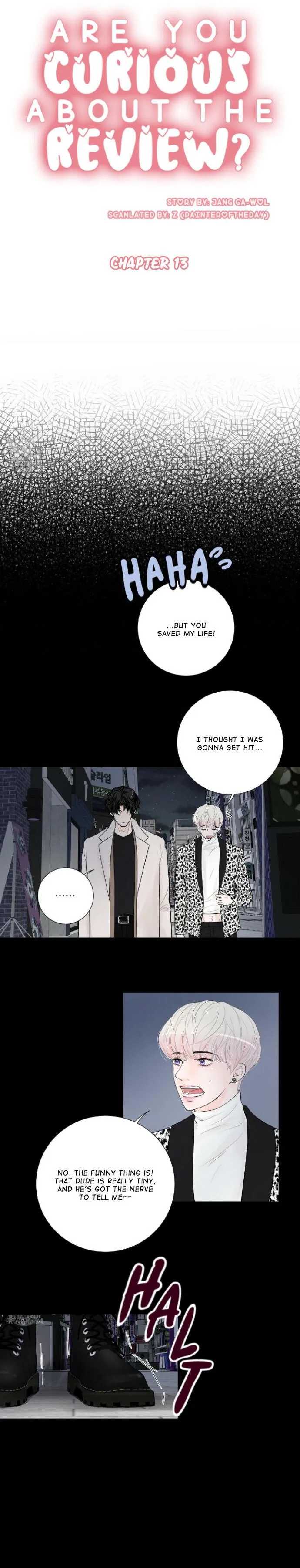 Read Curious about the Review? chapter 13 image 3 on Lezhin