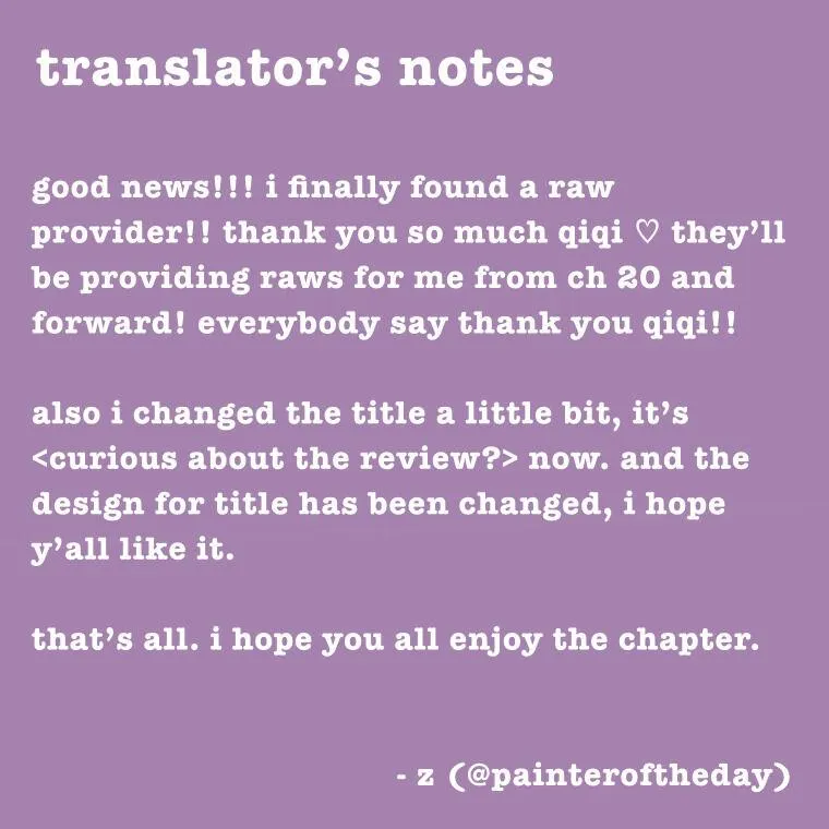 Read Curious about the Review? chapter 14 image 20 on Lezhin