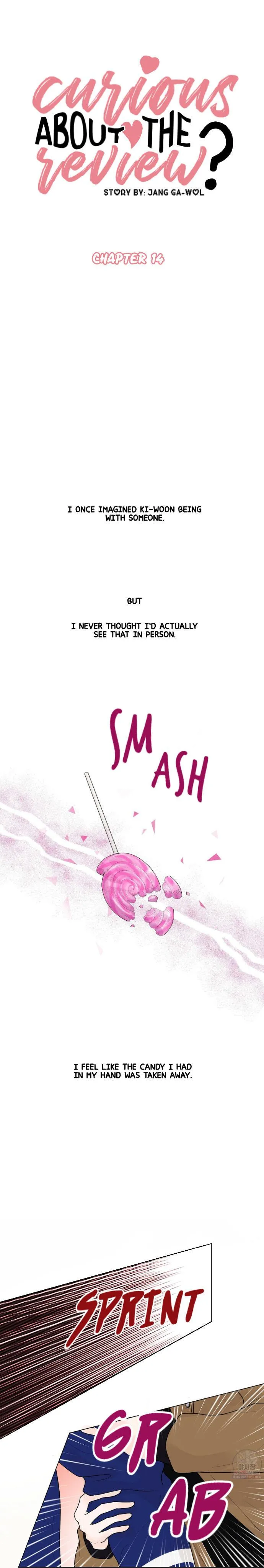 Read Curious about the Review? chapter 14 image 7 on Lezhin