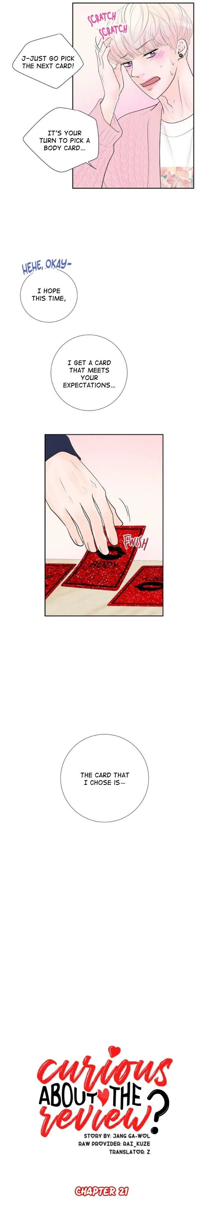 Read Curious about the Review? chapter 21 image 4 on Lezhin