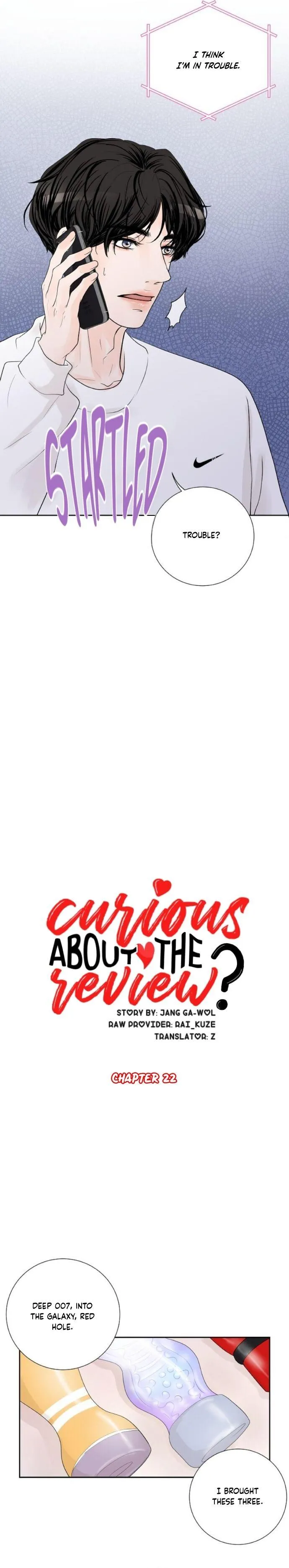 Read Curious about the Review? chapter 22 image 7 on Lezhin