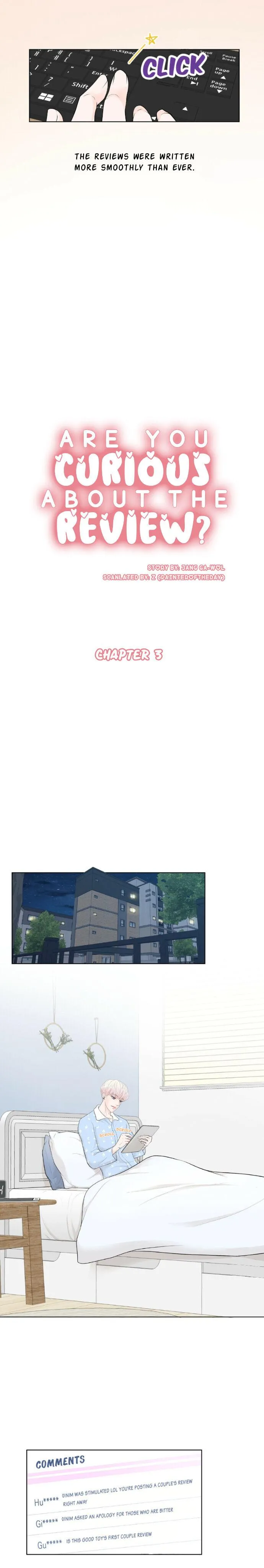 Read Curious about the Review? chapter 3 image 3 on Lezhin