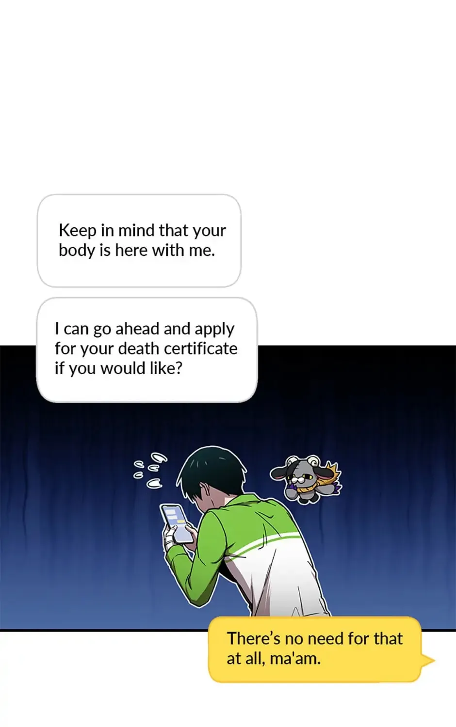 Read Cursed Manager’s Regression chapter 17 image 14 on Lezhin
