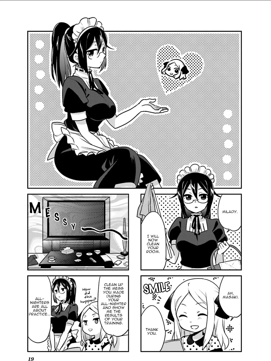 Read Custom Maid! chapter 2 image 1 on Lezhin