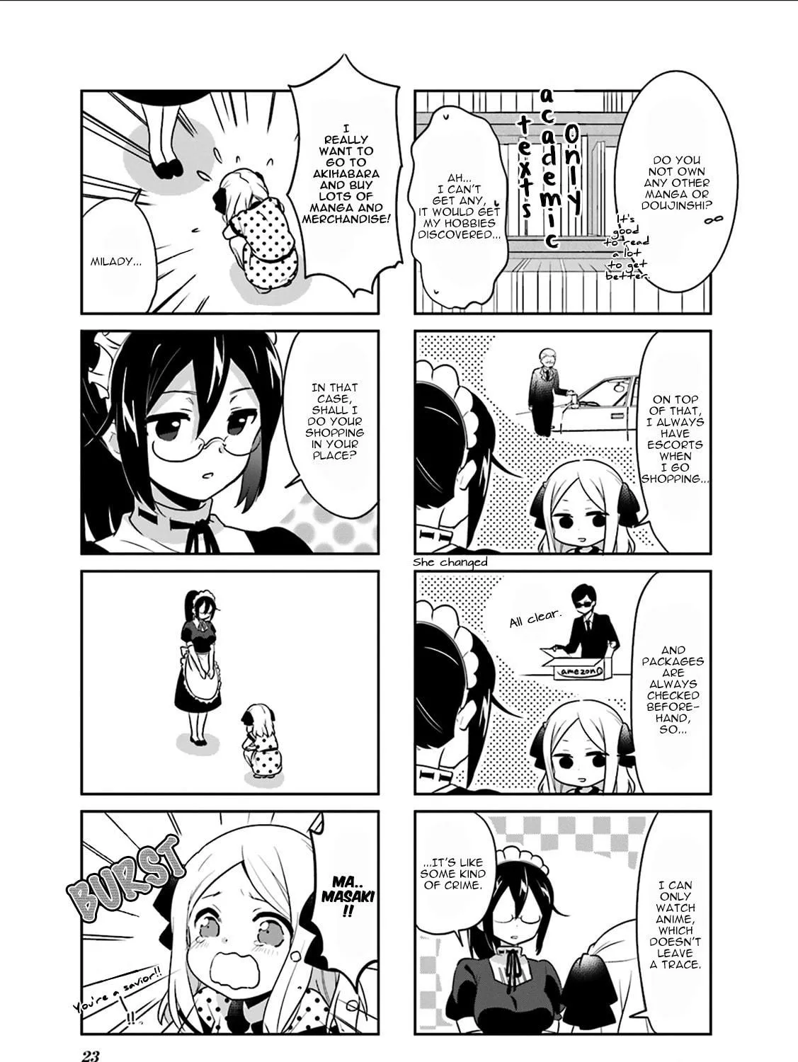 Read Custom Maid! chapter 2 image 9 on Lezhin