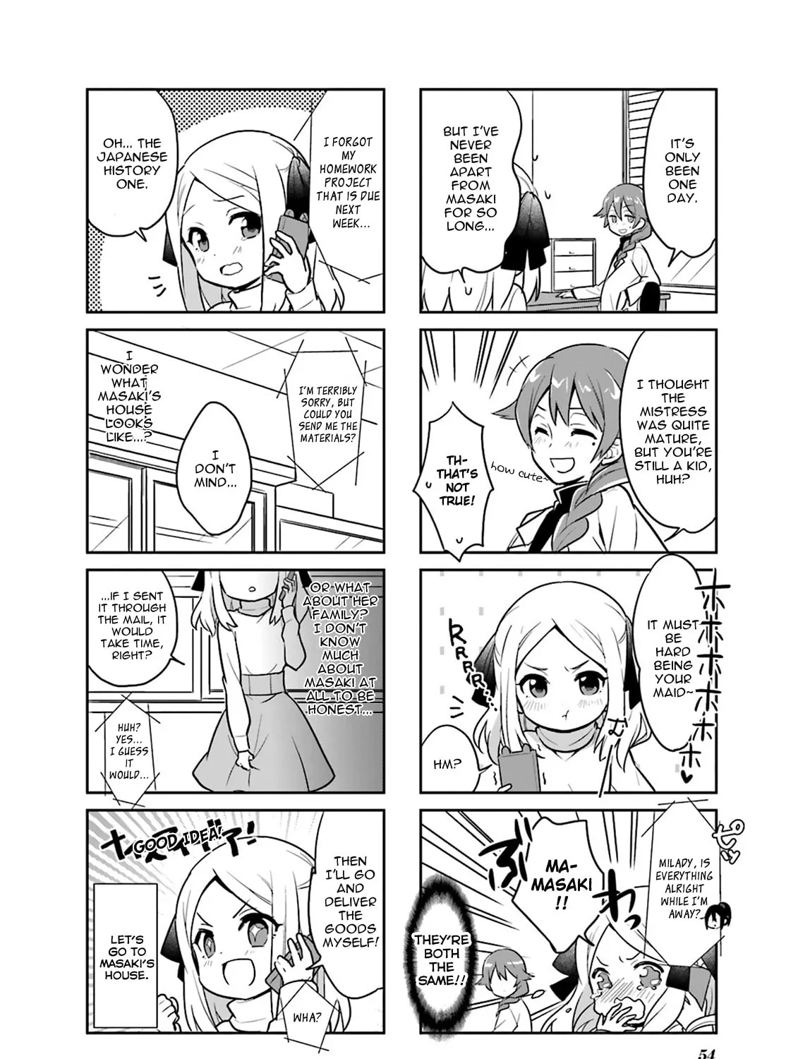 Read Custom Maid! chapter 6 image 2 on Lezhin