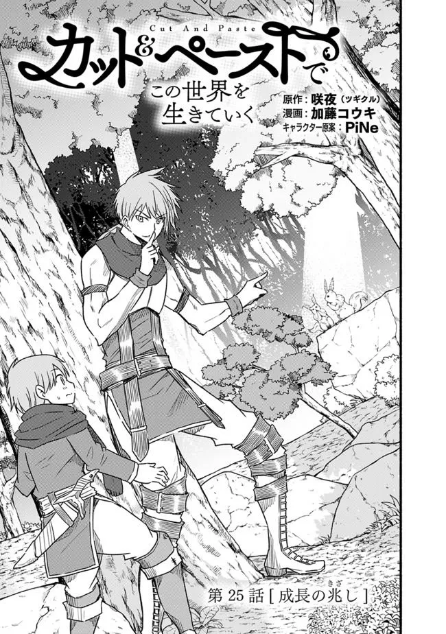 Cut & Paste de Kono Sekai o Ikiteiku Chapter 25 page 3 - 