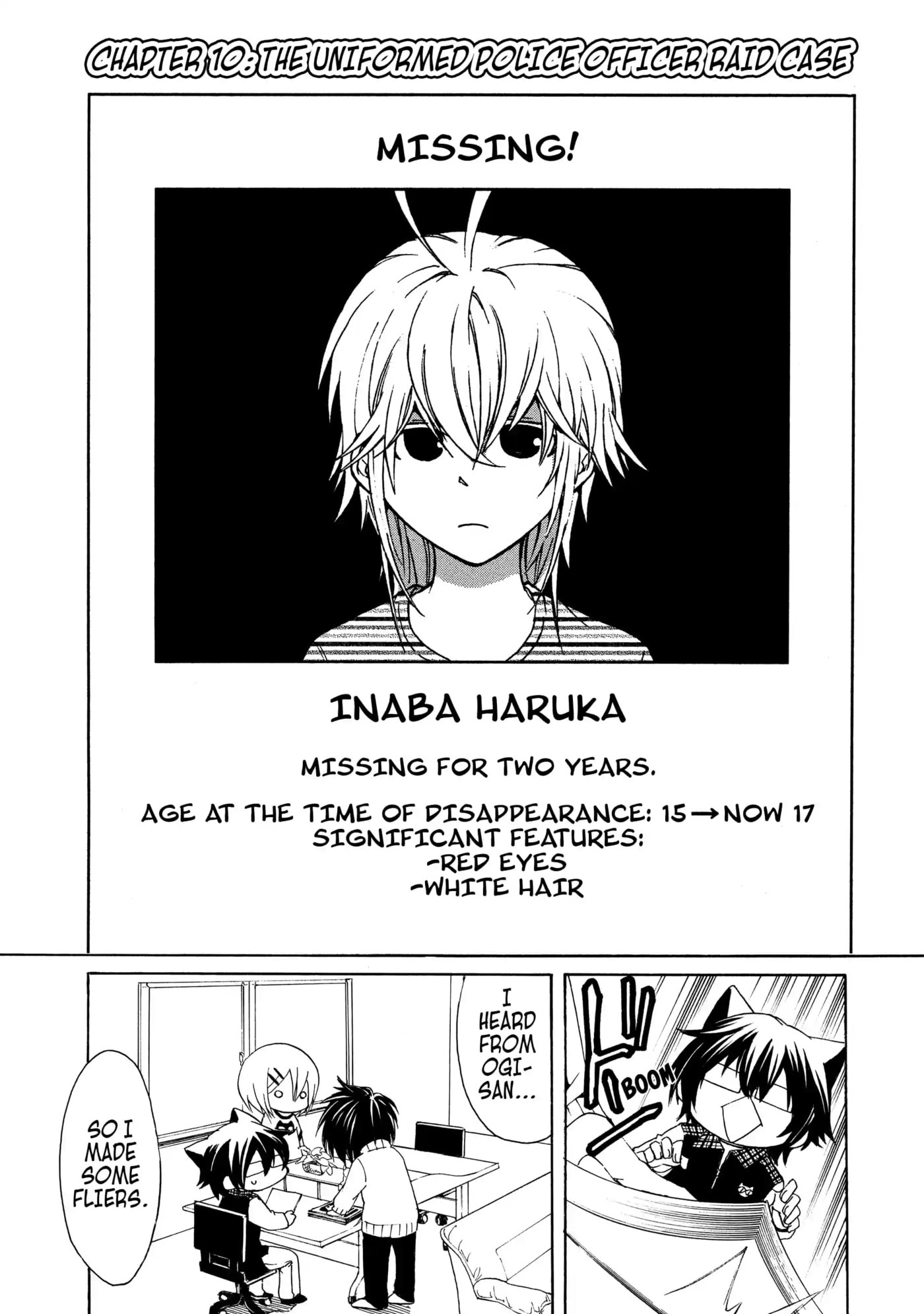 Read Cuticle Tantei Inaba chapter 10 image 0 on Lezhin
