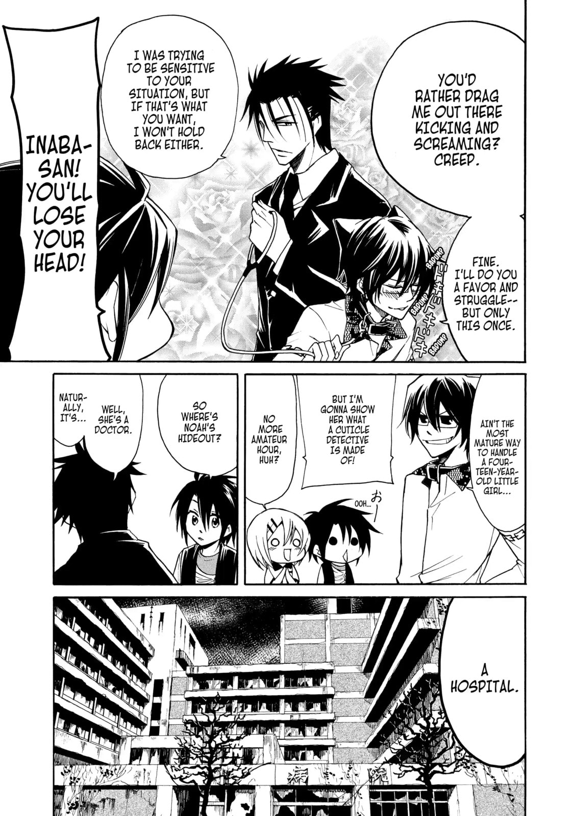 Read Cuticle Tantei Inaba chapter 14.1 image 5 on Lezhin