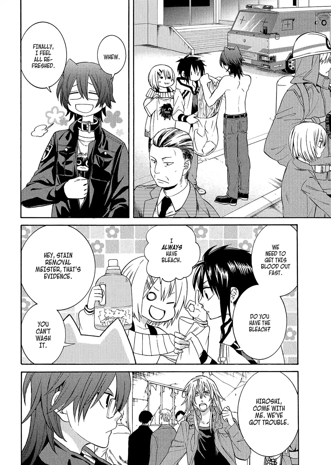 Read Cuticle Tantei Inaba chapter 147 image 4 on Lezhin
