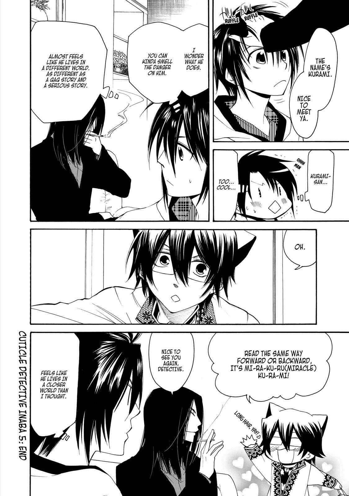 Read Cuticle Tantei Inaba chapter 28.5 image 14 on Lezhin