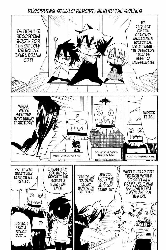 Read Cuticle Tantei Inaba chapter 34.5 image 0 on Lezhin