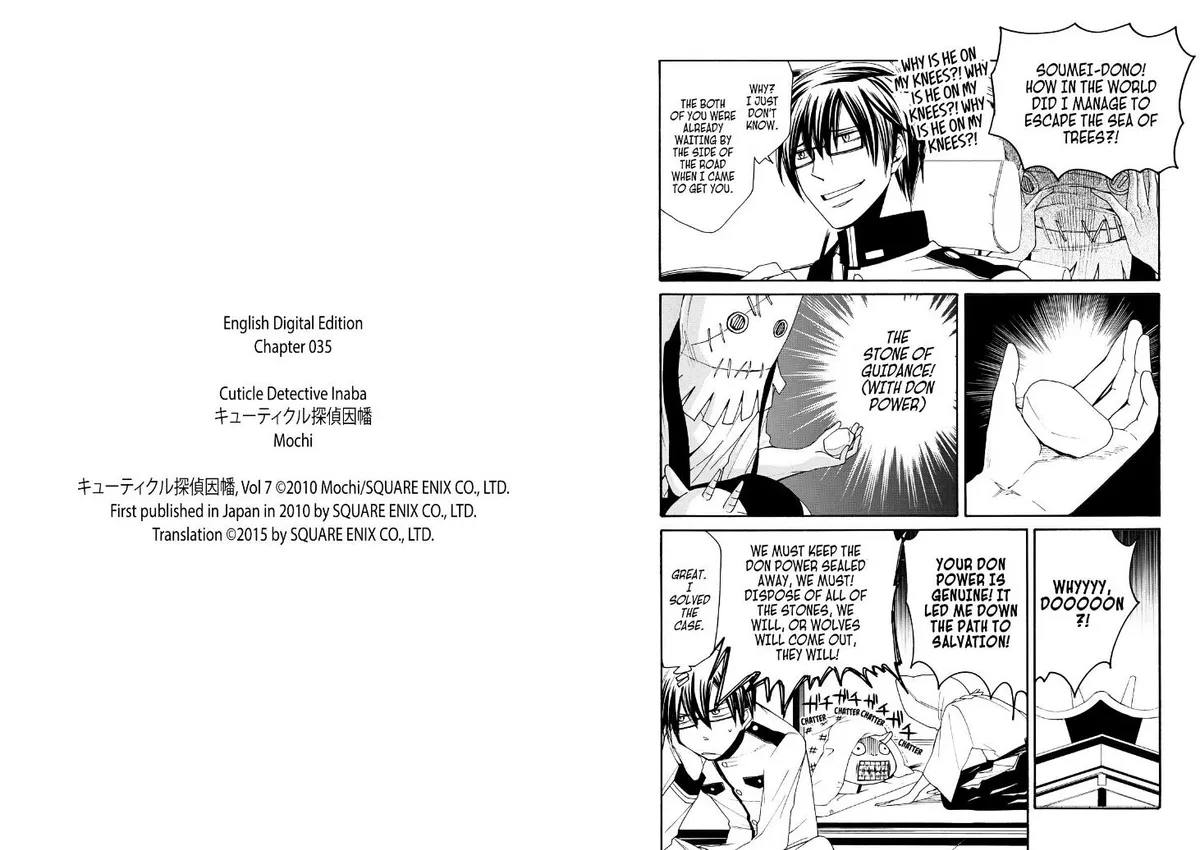 Read Cuticle Tantei Inaba chapter 35 image 15 on Lezhin