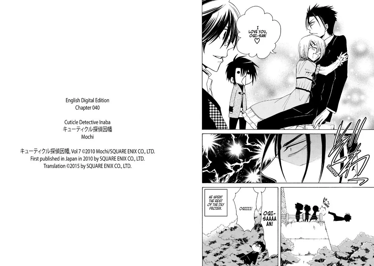 Read Cuticle Tantei Inaba chapter 40 image 12 on Lezhin