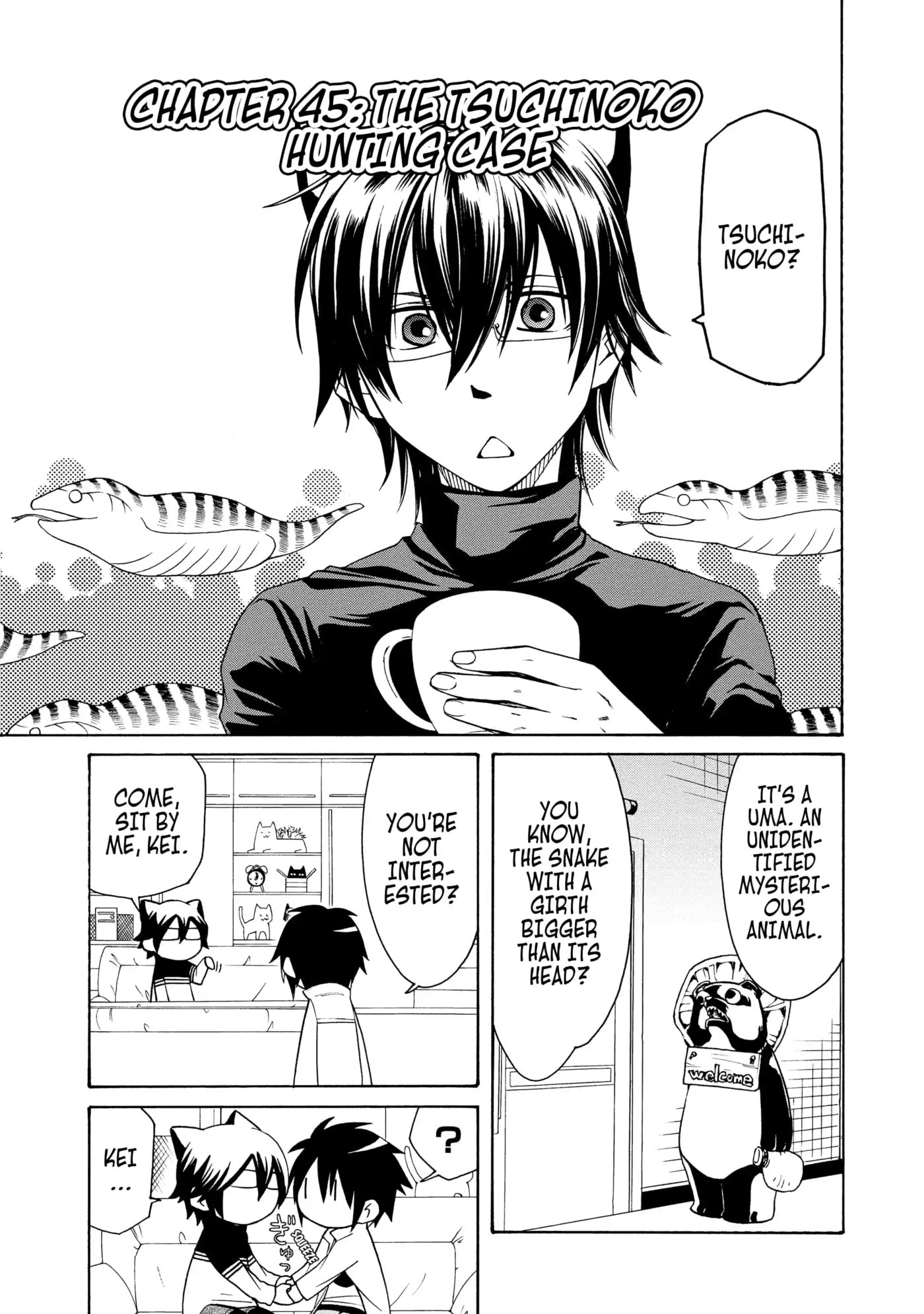 Read Cuticle Tantei Inaba chapter 45 image 0 on Lezhin