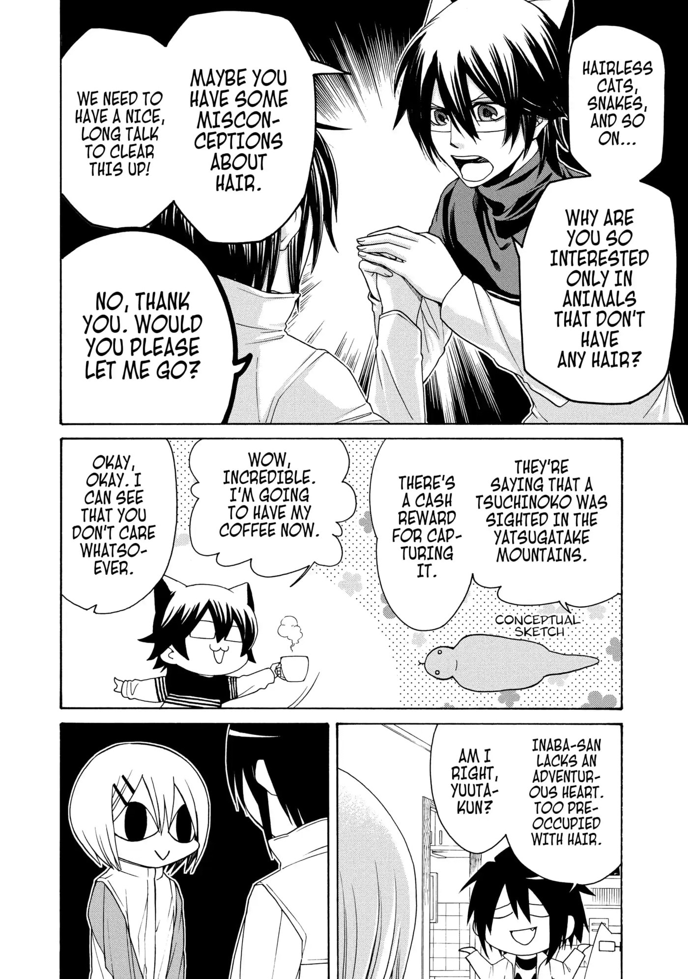 Read Cuticle Tantei Inaba chapter 45 image 1 on Lezhin