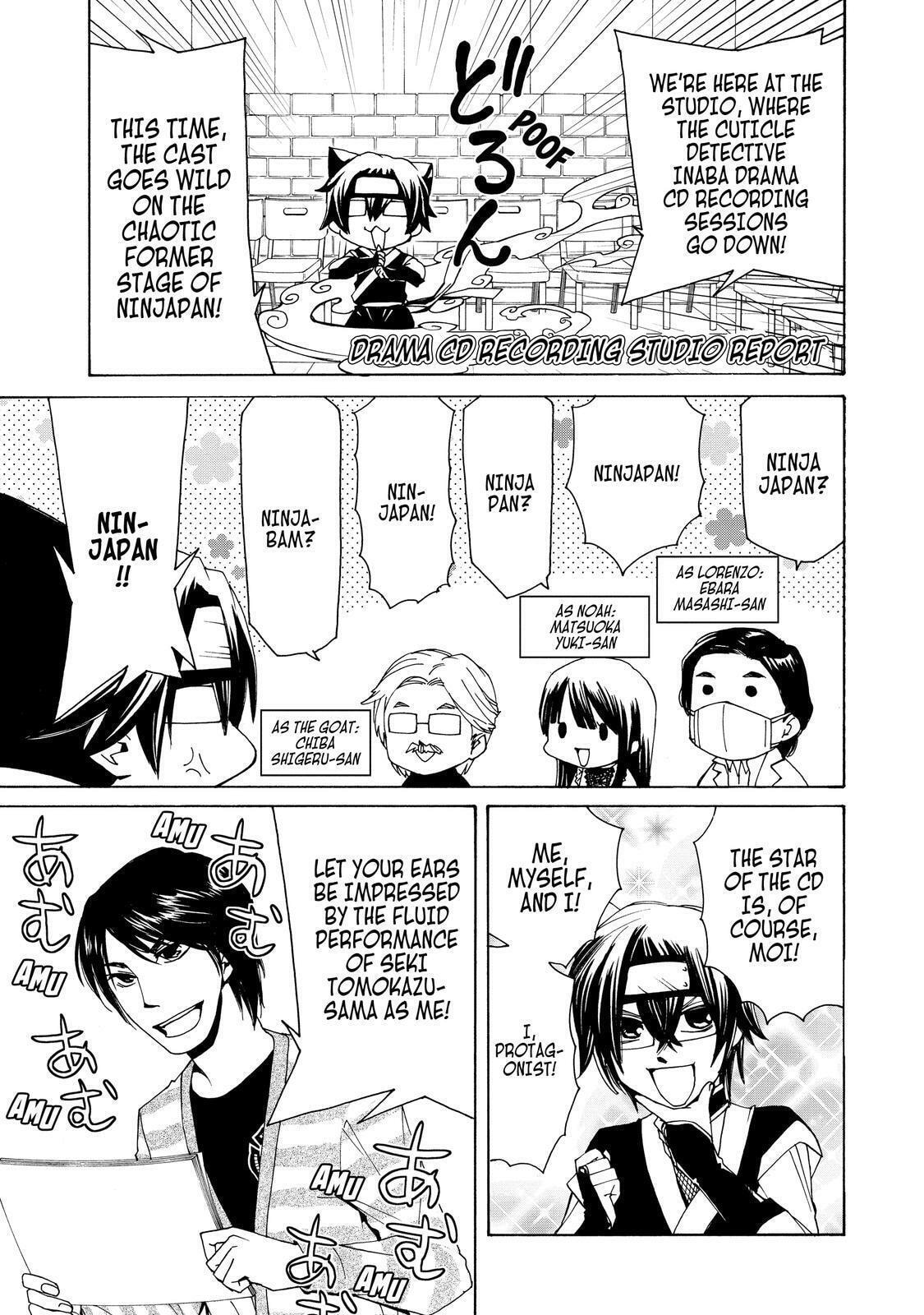 Read Cuticle Tantei Inaba chapter 46.7 image 1 on Lezhin