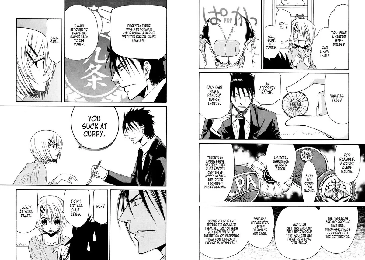 Read Cuticle Tantei Inaba chapter 50 image 9 on Lezhin
