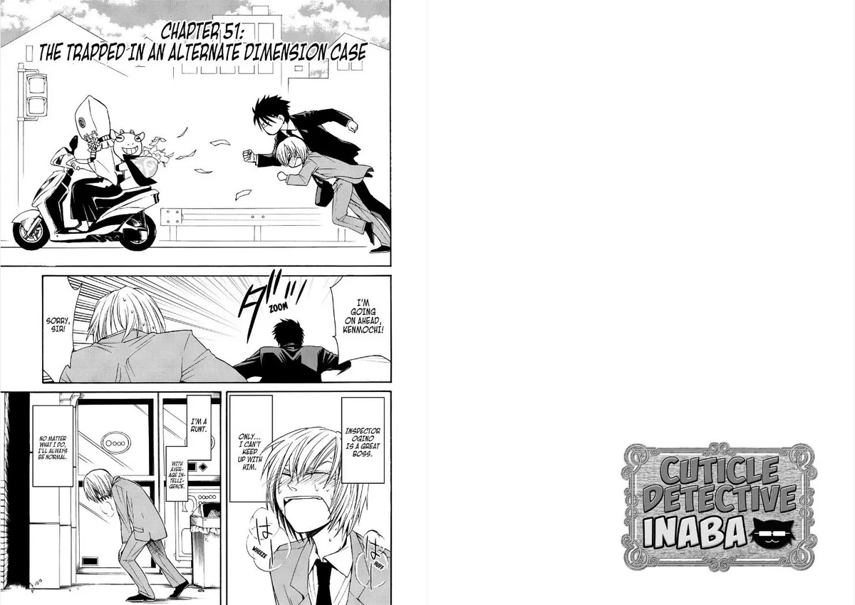 Read Cuticle Tantei Inaba chapter 51 image 0 on Lezhin