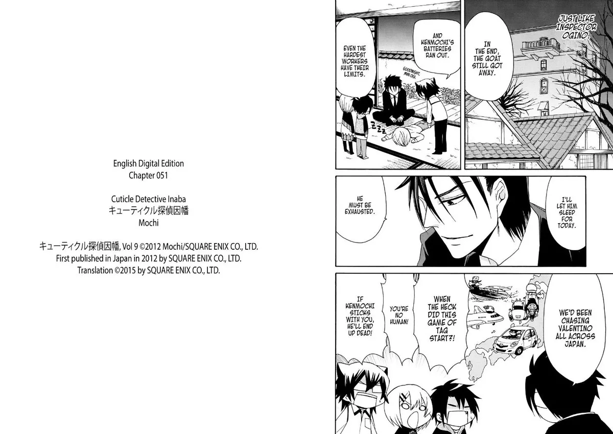Read Cuticle Tantei Inaba chapter 51 image 12 on Lezhin