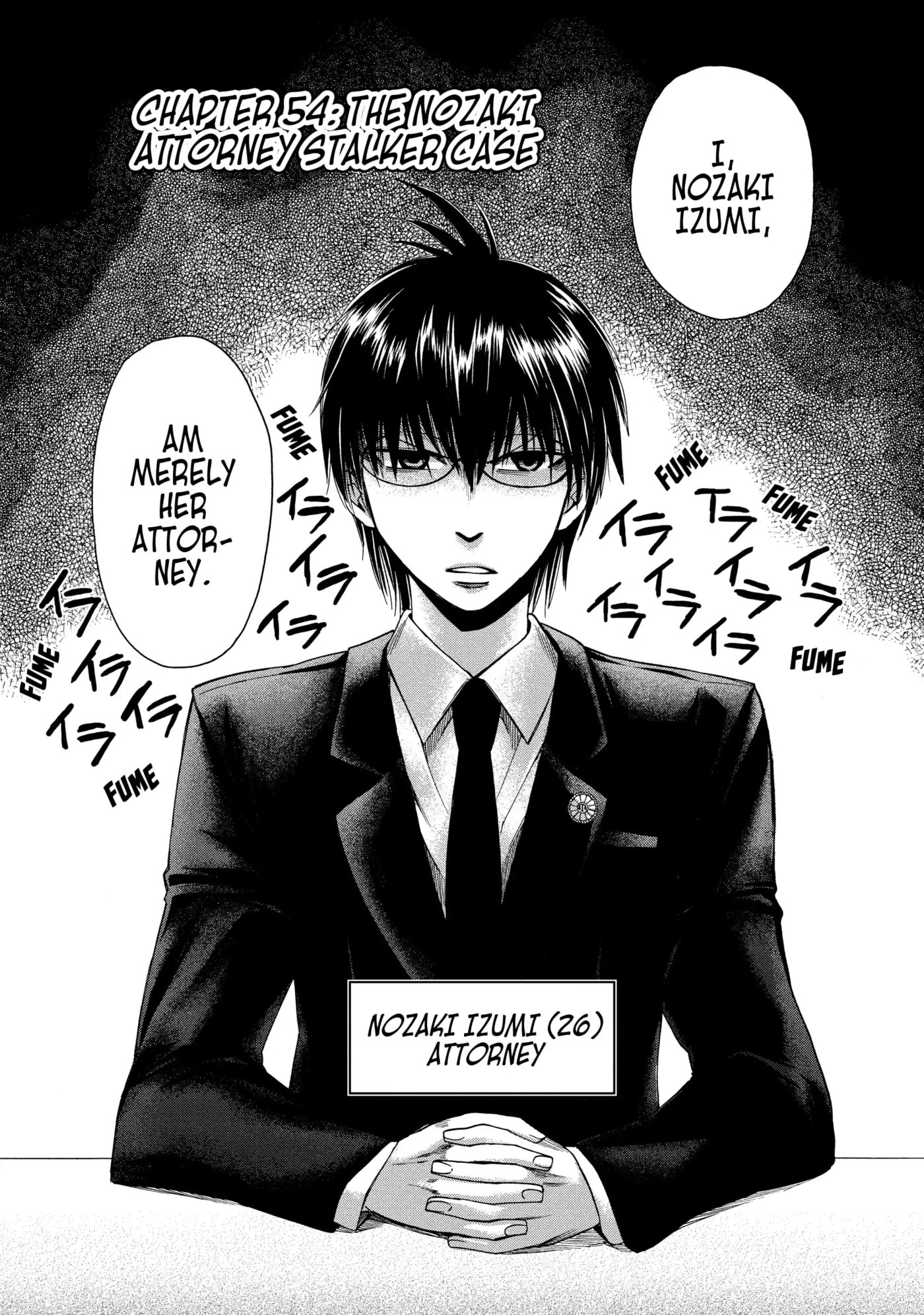 Read Cuticle Tantei Inaba chapter 54 image 1 on Lezhin
