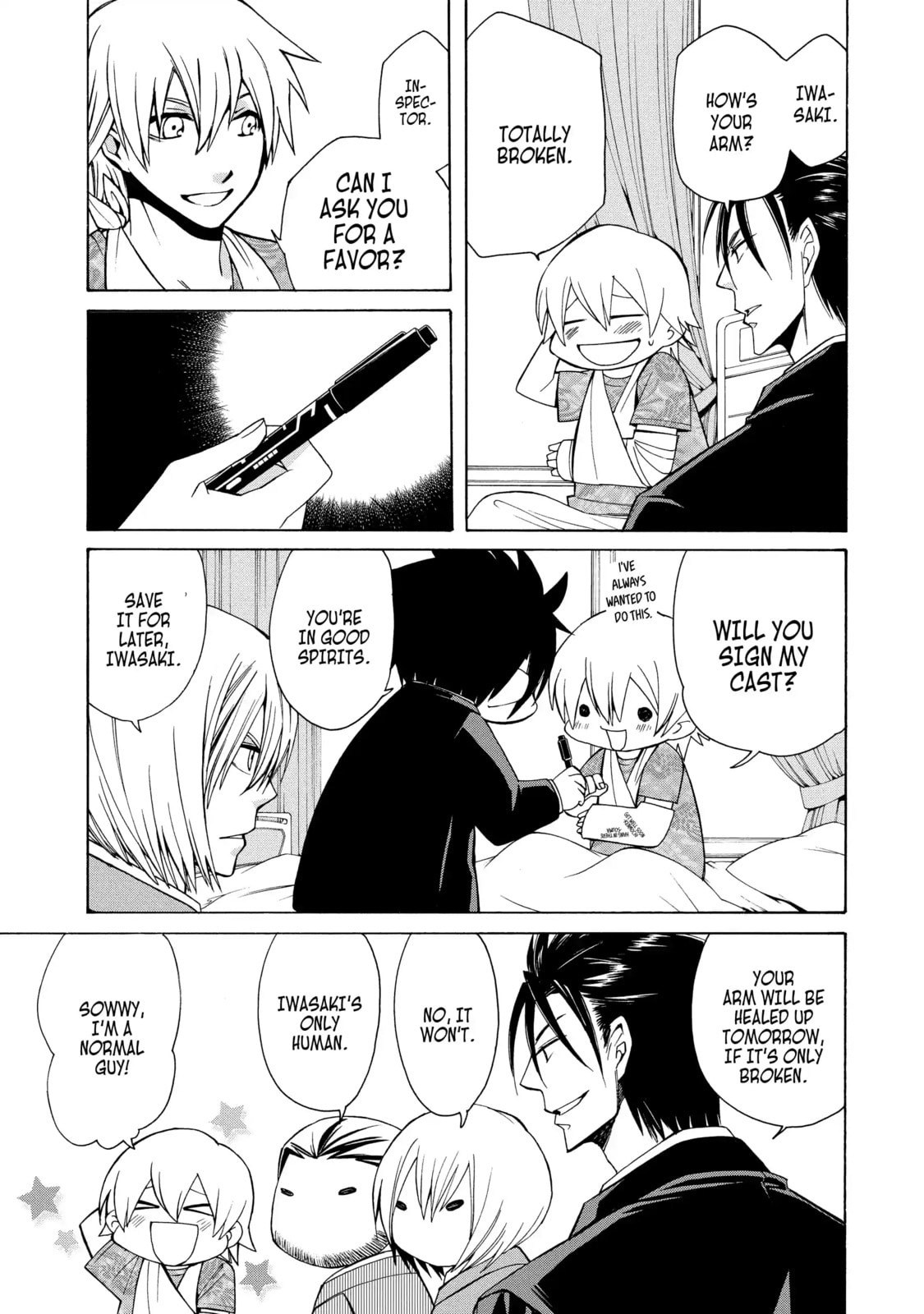 Read Cuticle Tantei Inaba chapter 65 image 6 on Lezhin