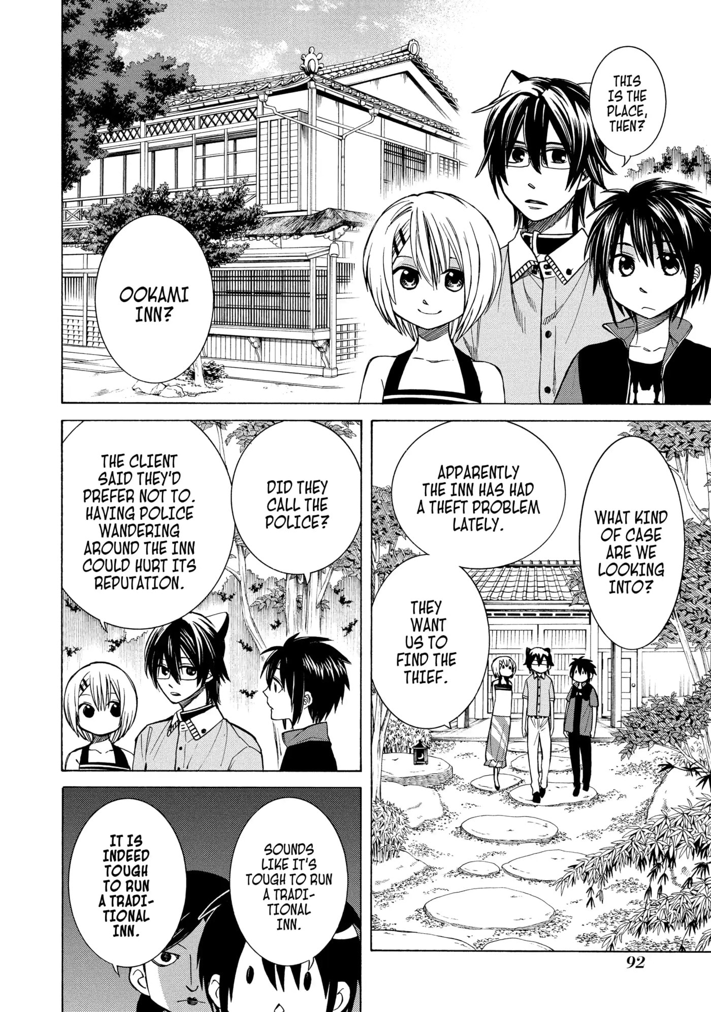 Read Cuticle Tantei Inaba chapter 94 image 1 on Lezhin