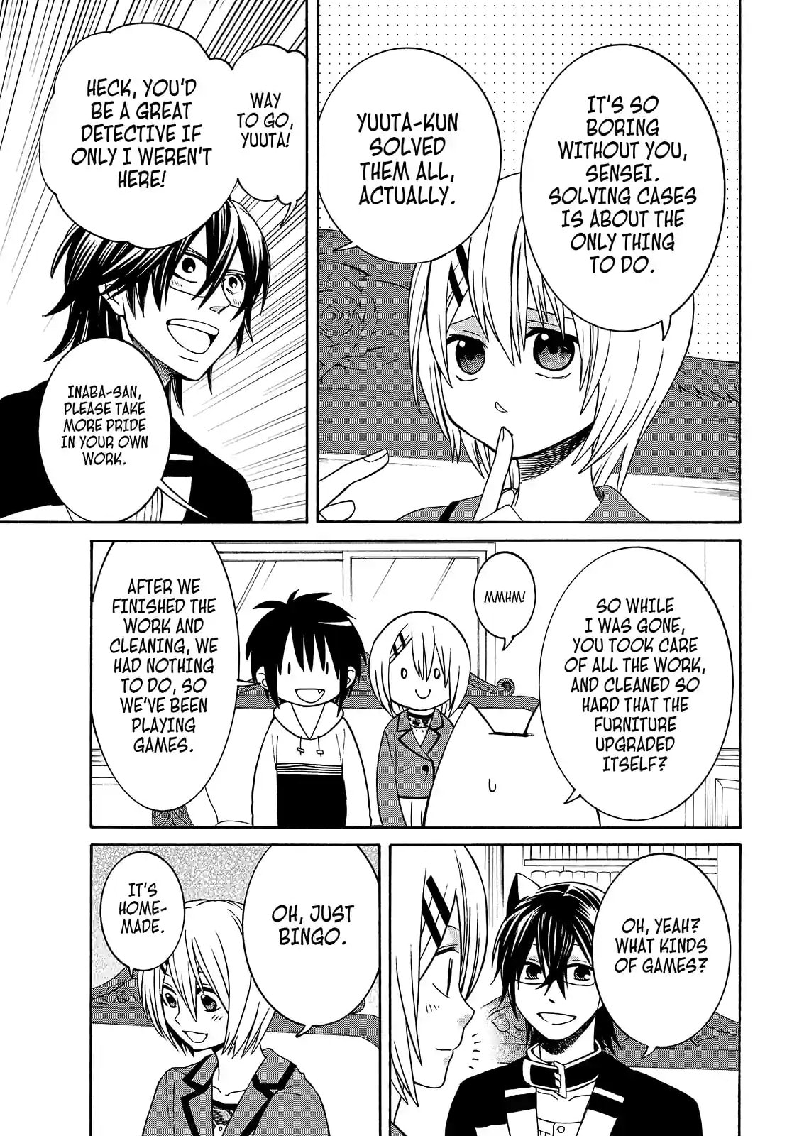Read Cuticle Tantei Inaba chapter 99 image 8 on Lezhin