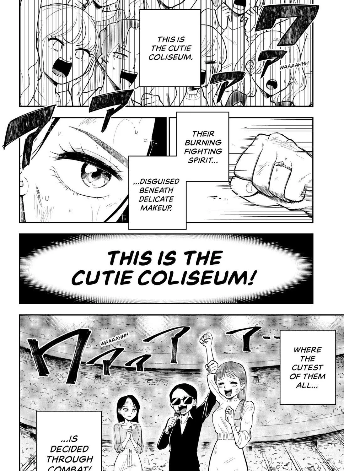 Read Cutie Coliseum chapter 1 image 10 on Lezhin